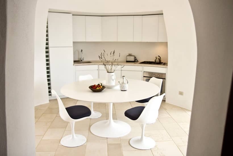 Kitchen in the trullo