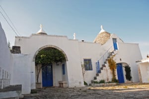 restored trullo with swimming pool in Itria Valley