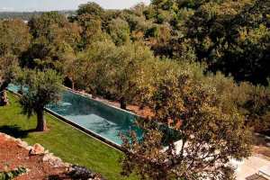 Trullo restored with swimming pool in Ostuni in Puglia